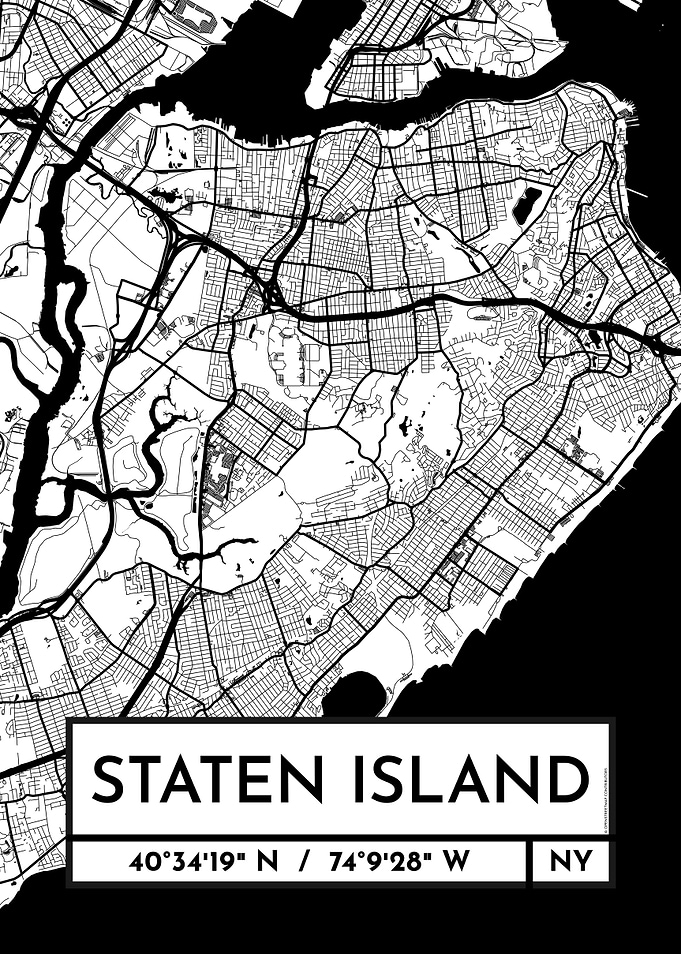 Staten Island City Map