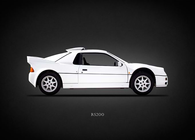 The RS200 Rally Car