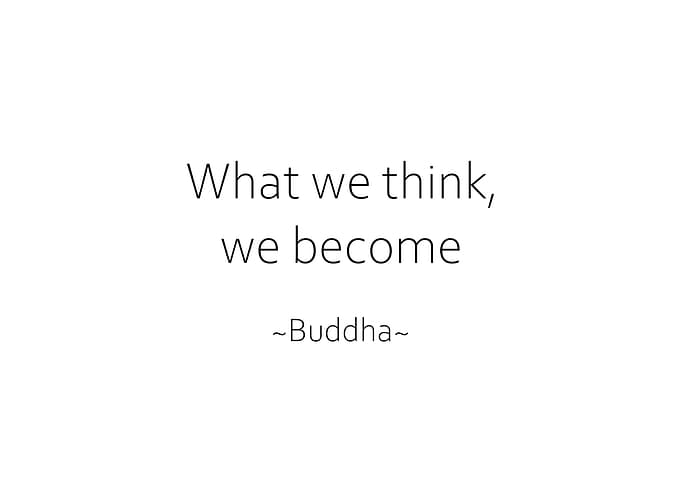 What We Think We Become