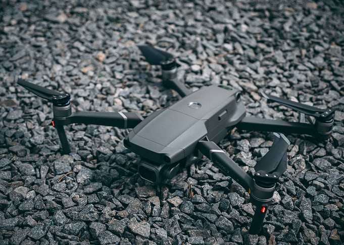 black quadcoper