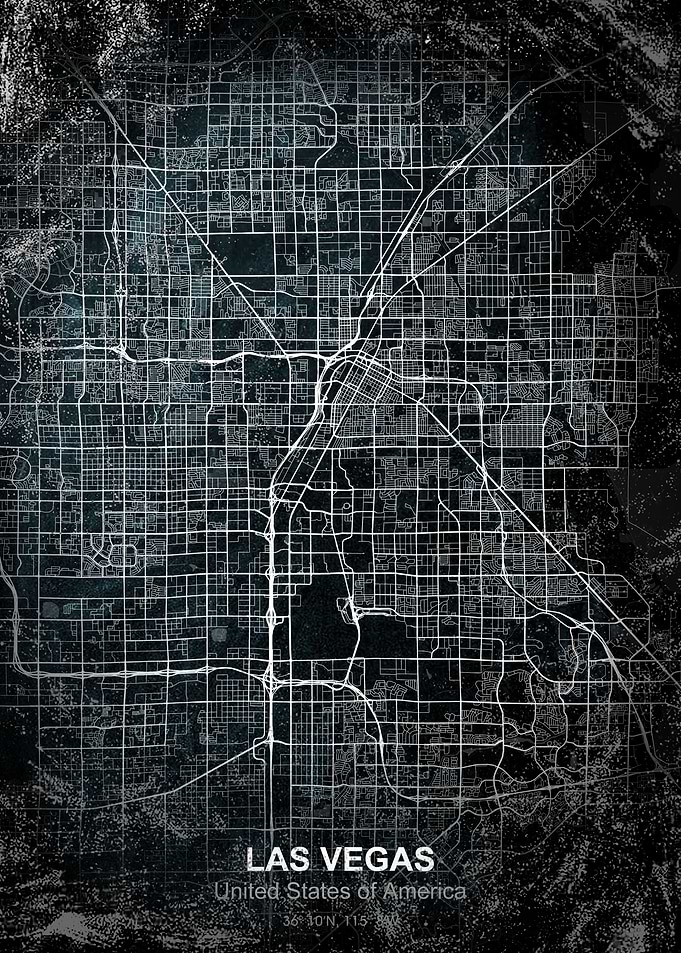 las vegas chalk map