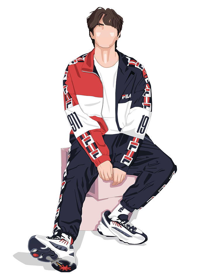 BTSxFila JIN