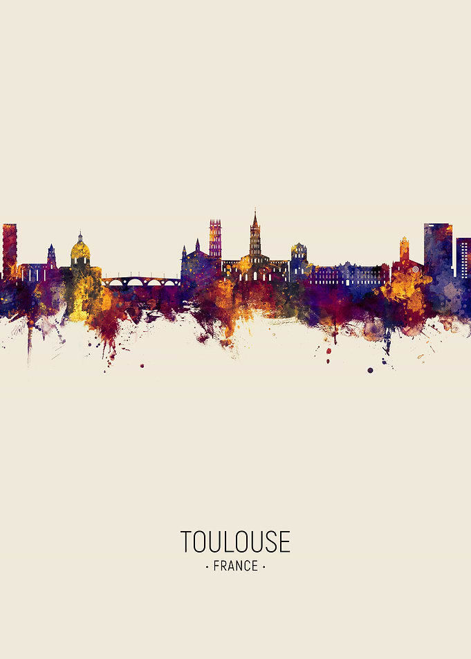 Toulouse Skyline France