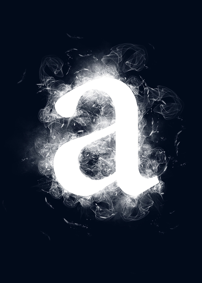 a small letter smoky
