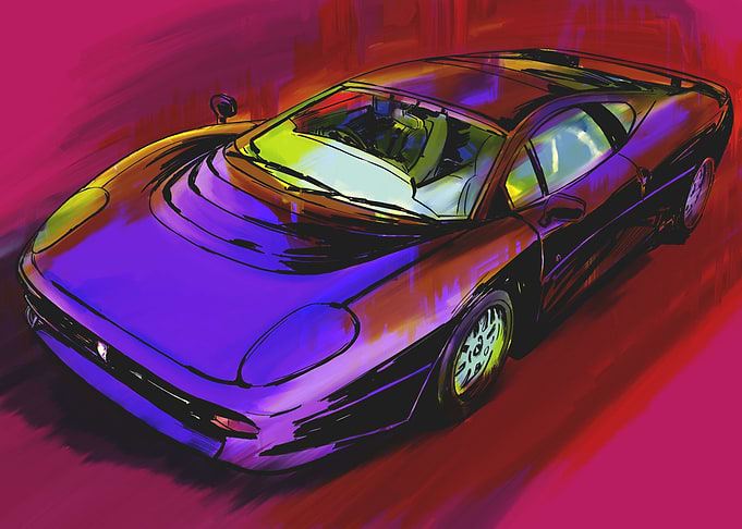 Purple Cat