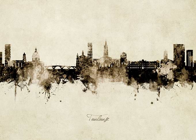 Toulouse Skyline France