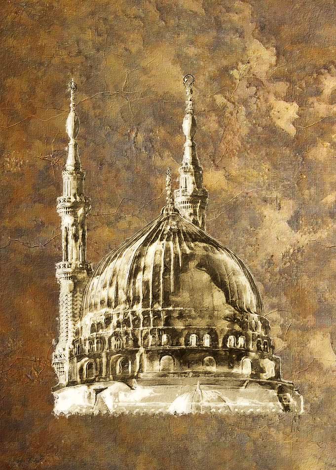 Islamic madinah mosque