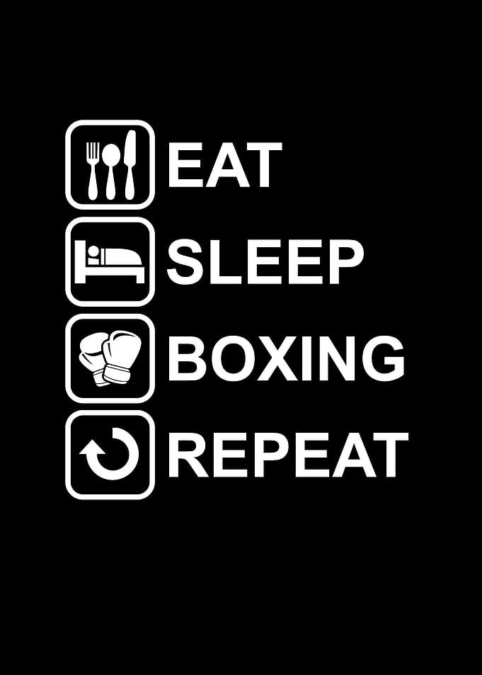Eat Sleep Boxing Repeat