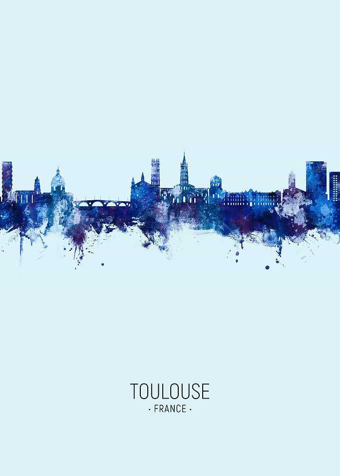 Toulouse Skyline France