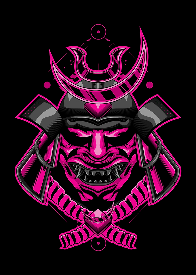 SAMURAI MAGENTA HEAD