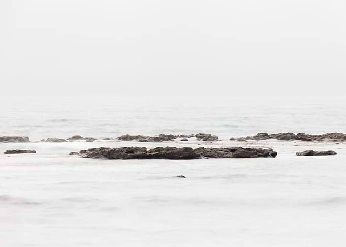 Rocks in the sea