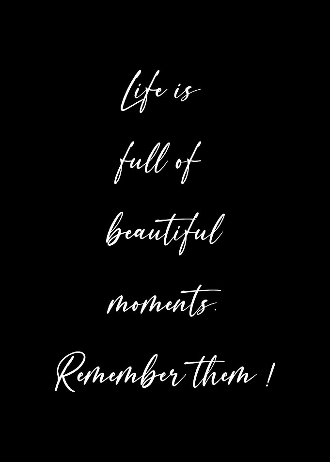 Beautiful moments
