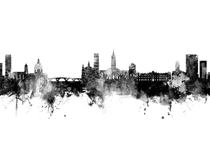 Toulouse Skyline France