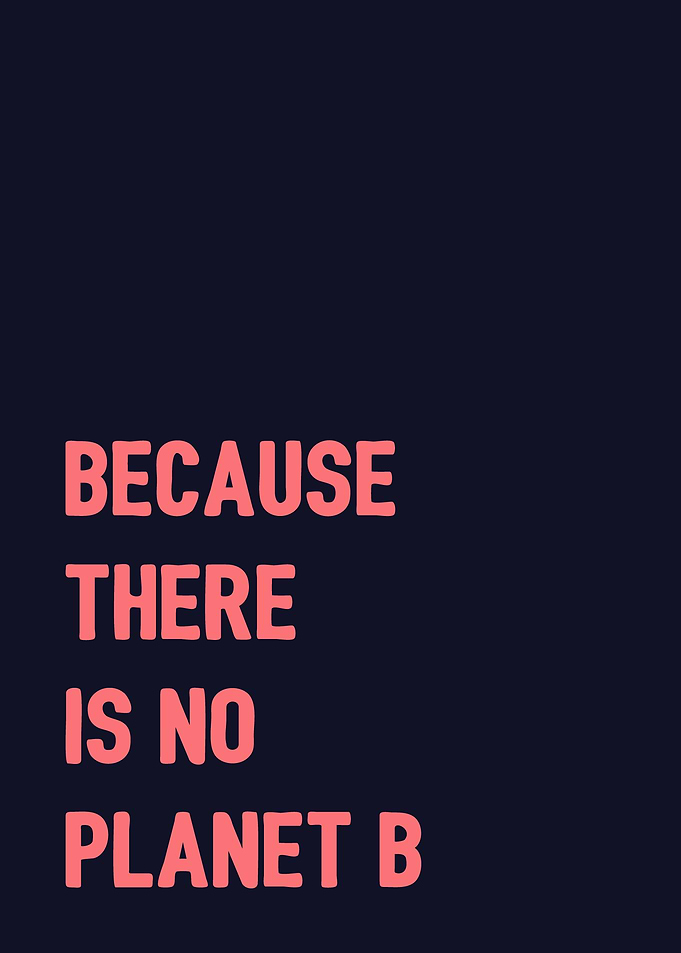 There is no planet B