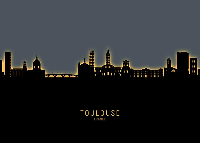 Toulouse Skyline France