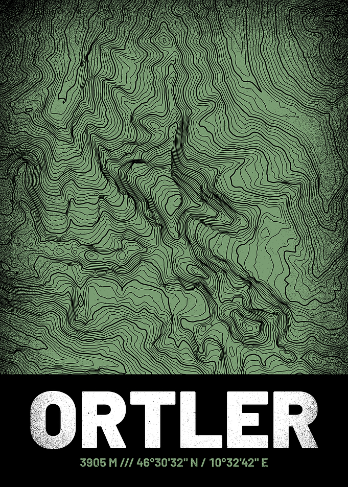 Ortler Topographic Map