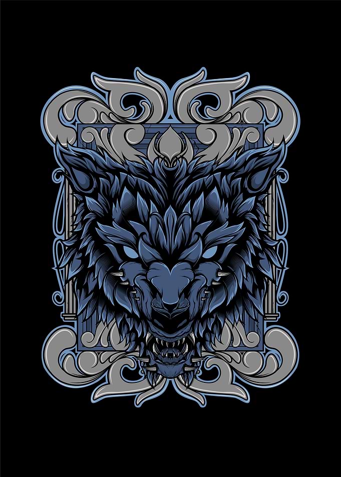 Wild Blue Wolf