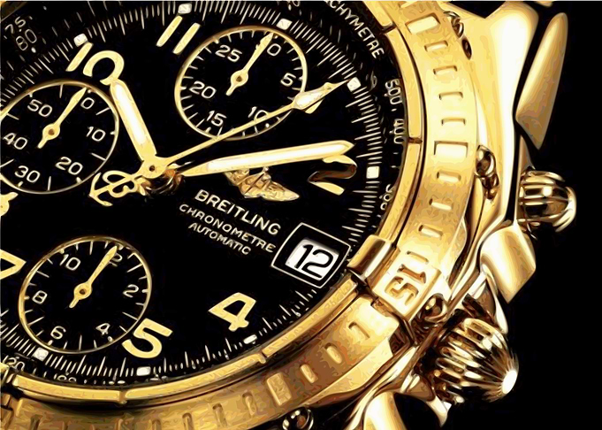 Gold Breitling