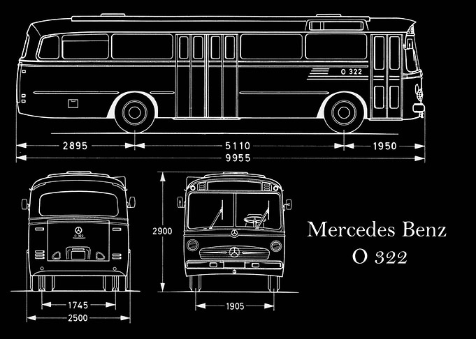 Mercedes Benz O 322