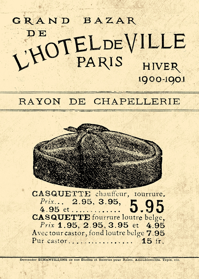 CASQUETTE CHAUFFEUR 1900