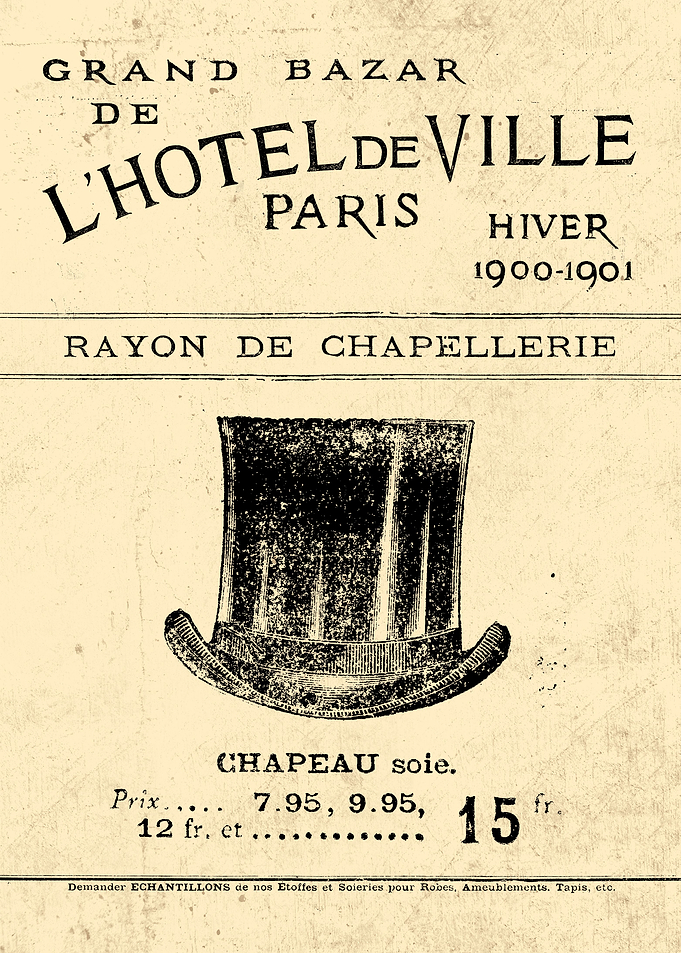 HAUT de FORME 1900