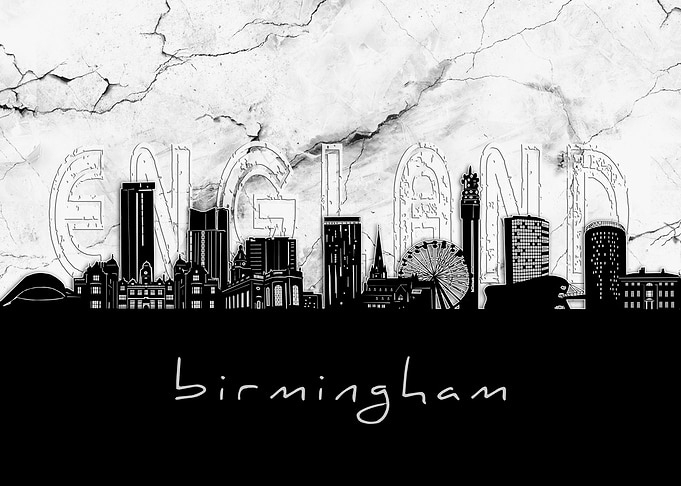 birmingham skyline marble