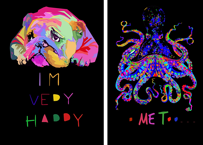 octopus puppy black