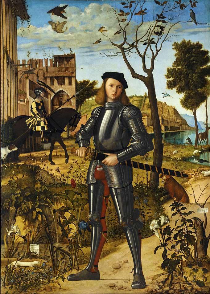 Young Knight in Landscape
