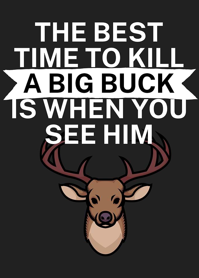 Hunting big buck