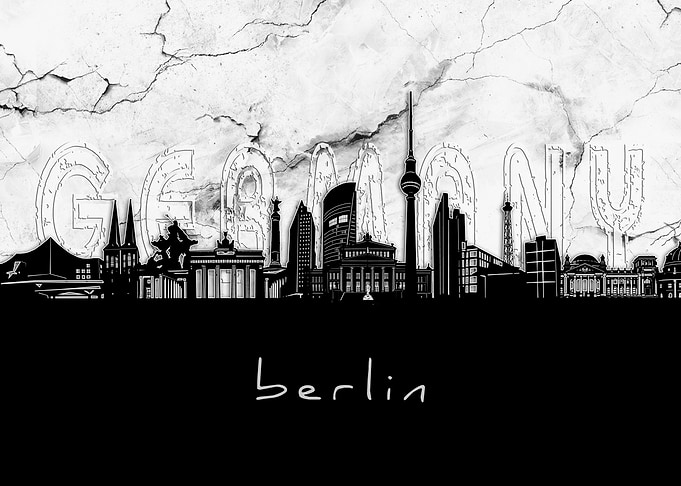berlin skyline marble
