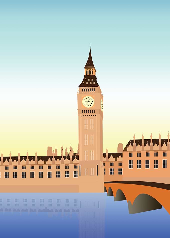 Big Ben Tower in London