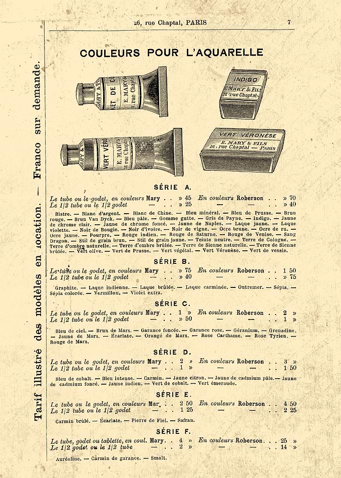 PAINT catalog 1899 page 7