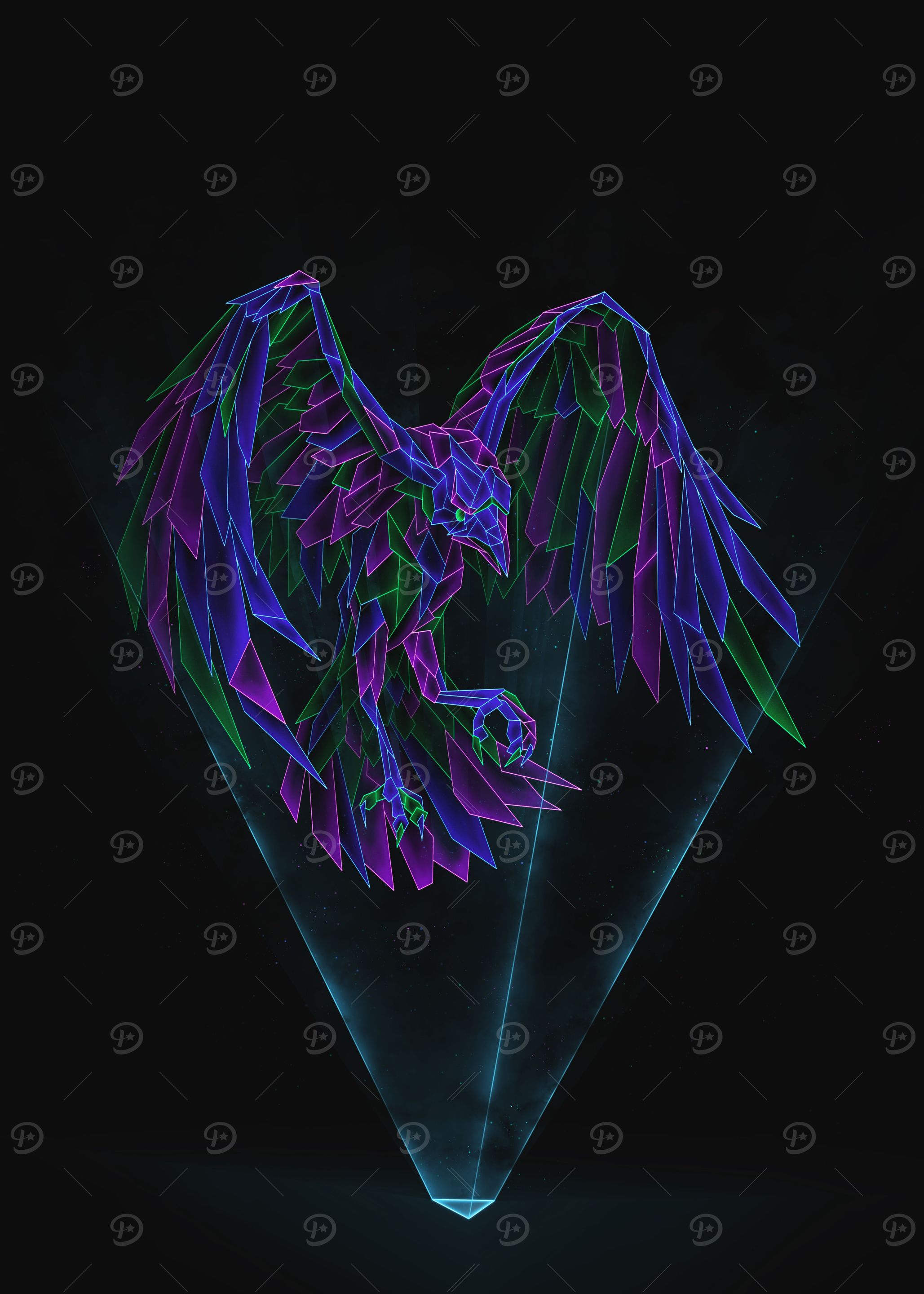 Raven Hologram
