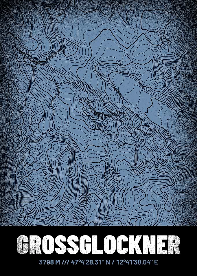 Grossglockner Topo Map