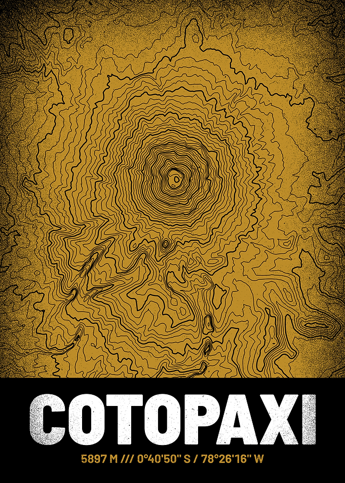 Cotopaxi Topographic Map
