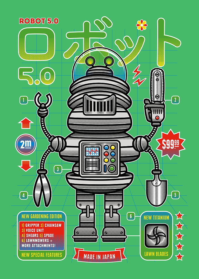 Robot 5 Gardening Editio