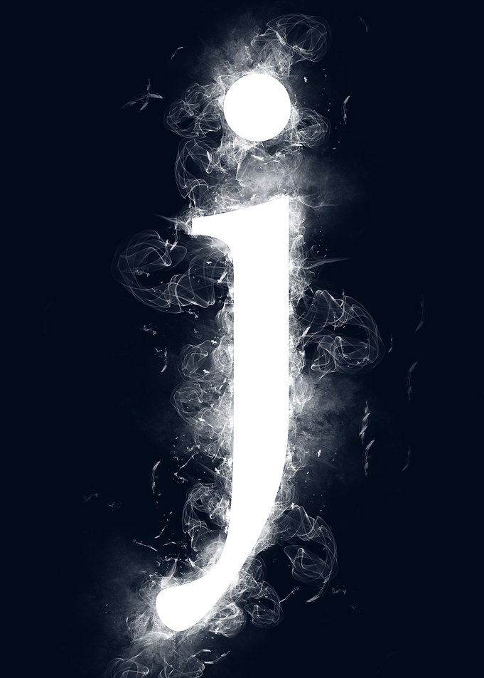 j small letter smoky
