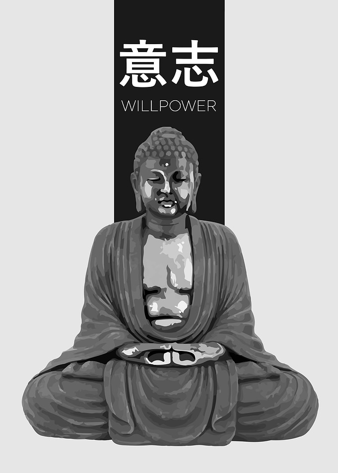 Buddha Willpower White