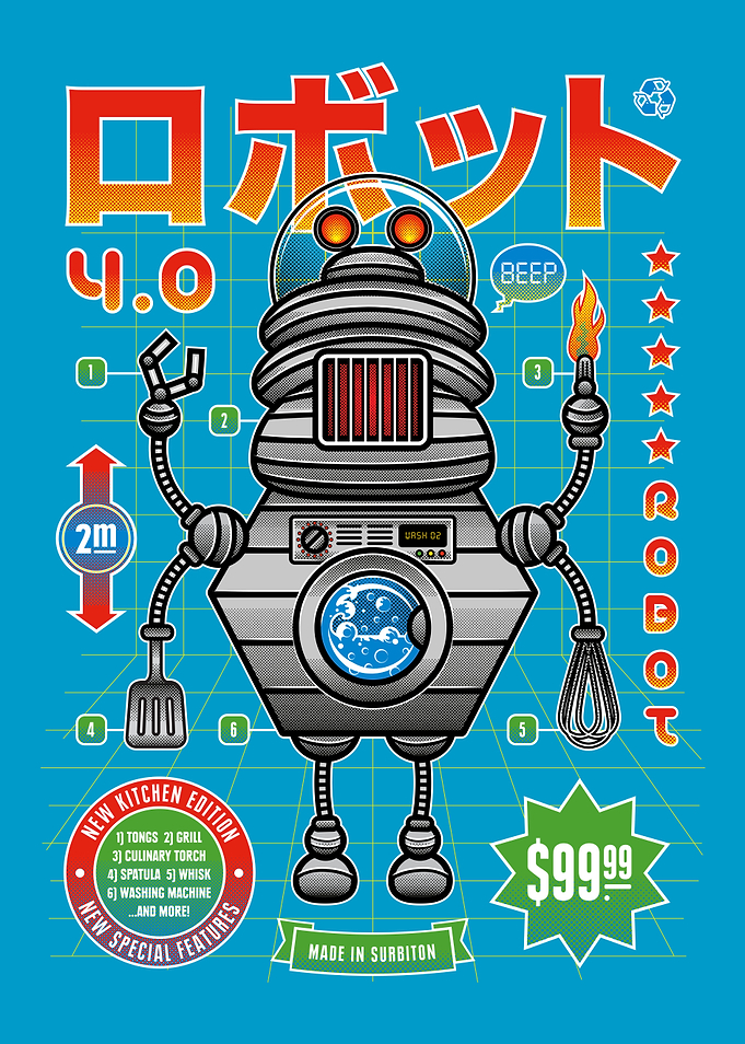 Robot 4 Kitchen Edition