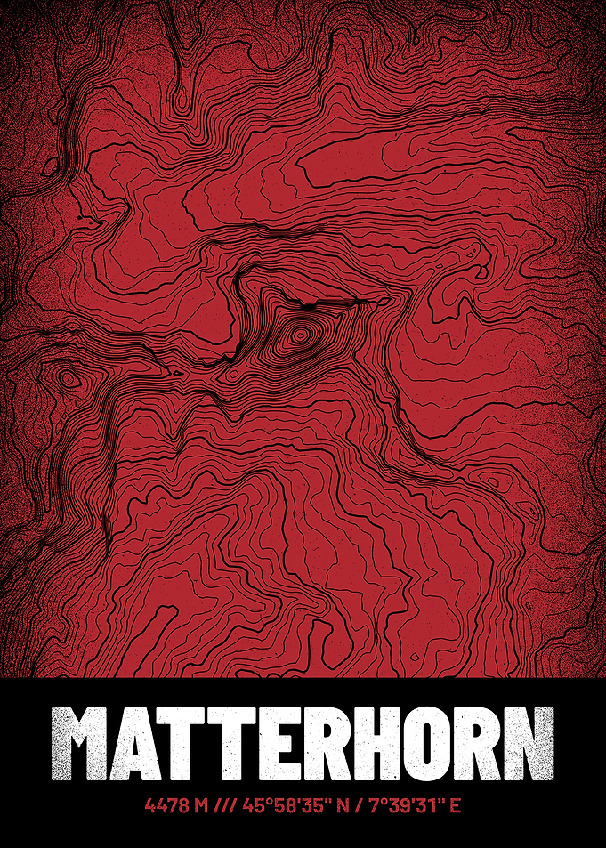 Matterhorn Topographic Map