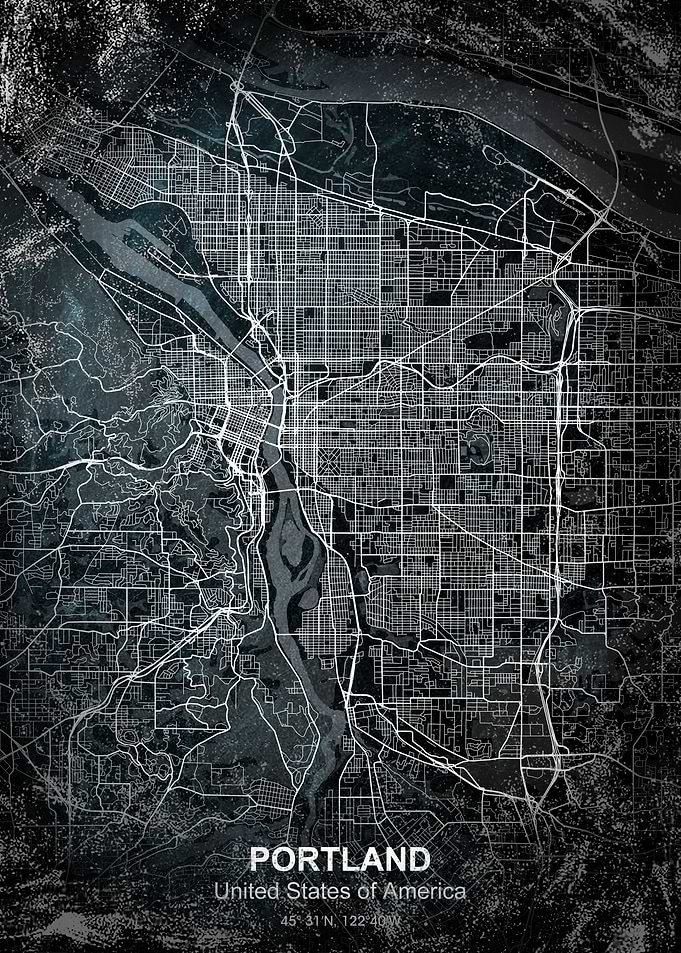 portland chalk map