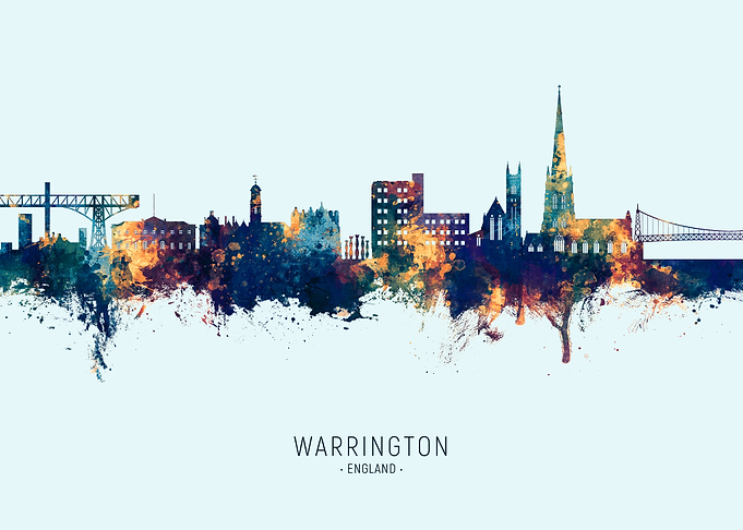 Warrington Skyline England