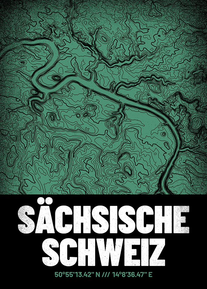 Saechsische Schweiz Map