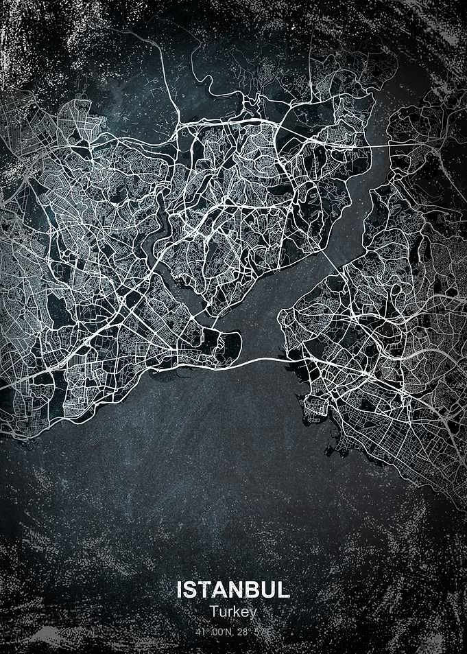 istanbul chalk map