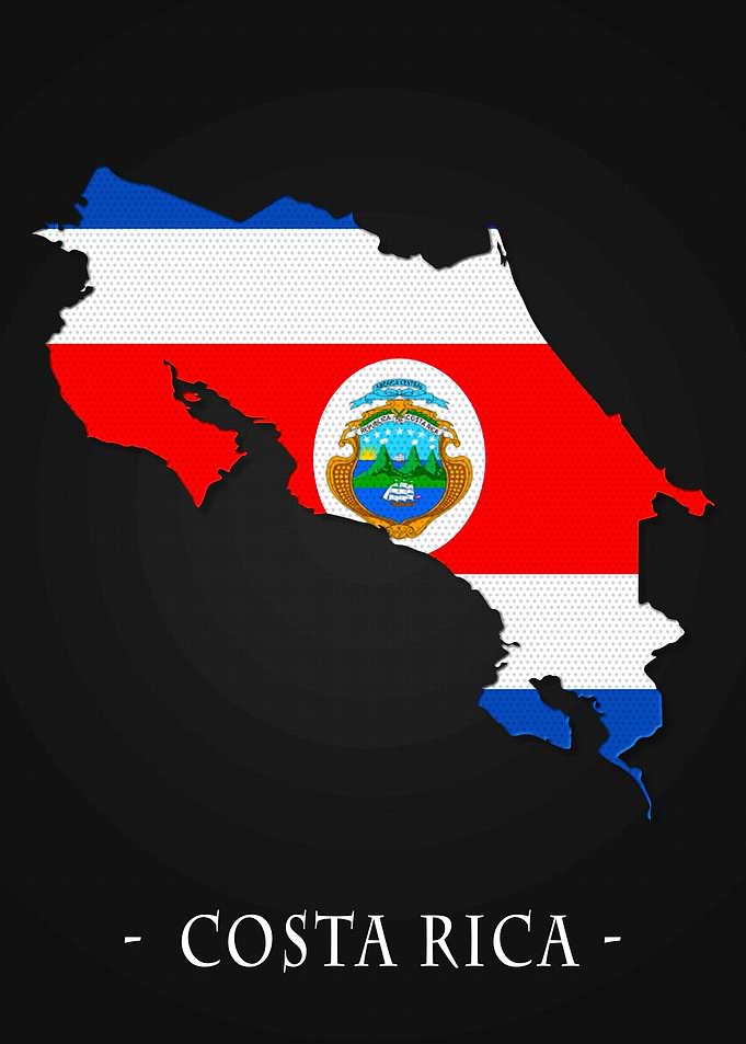 Maps Country Costa Rica