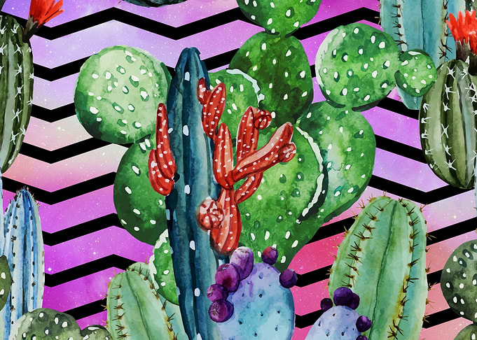 Tropical Space floral art