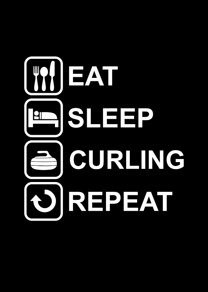 Eat Sleep Curling Repeat