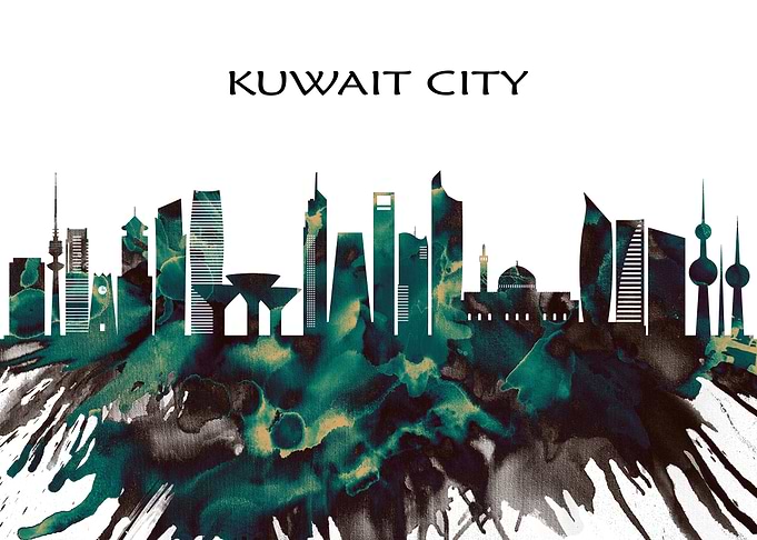 Kuwait City Skyline