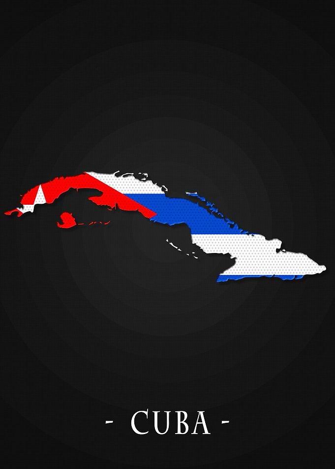 Map Country Cuba