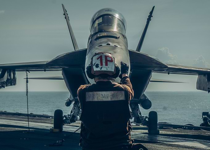 US Military Plane Captain